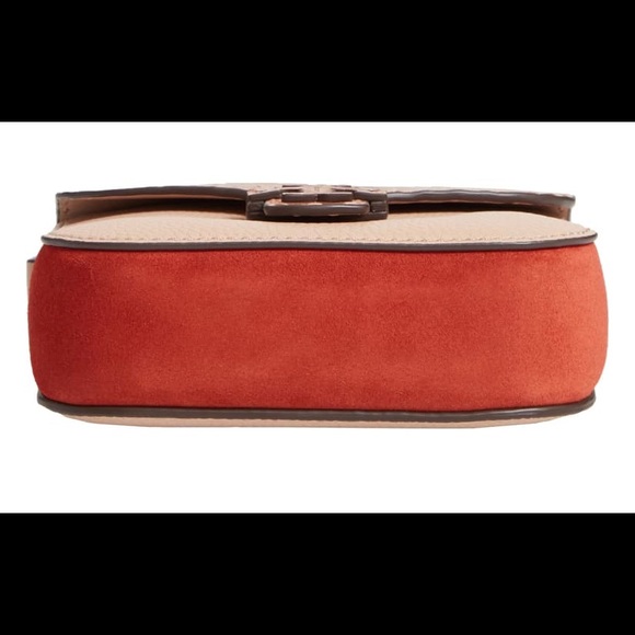 TORY BURCH McGraw Croc Embossed Satchel (NEW) - Picture 6 of 8